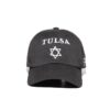 Tulsa 6-Panel Black Erd Hat